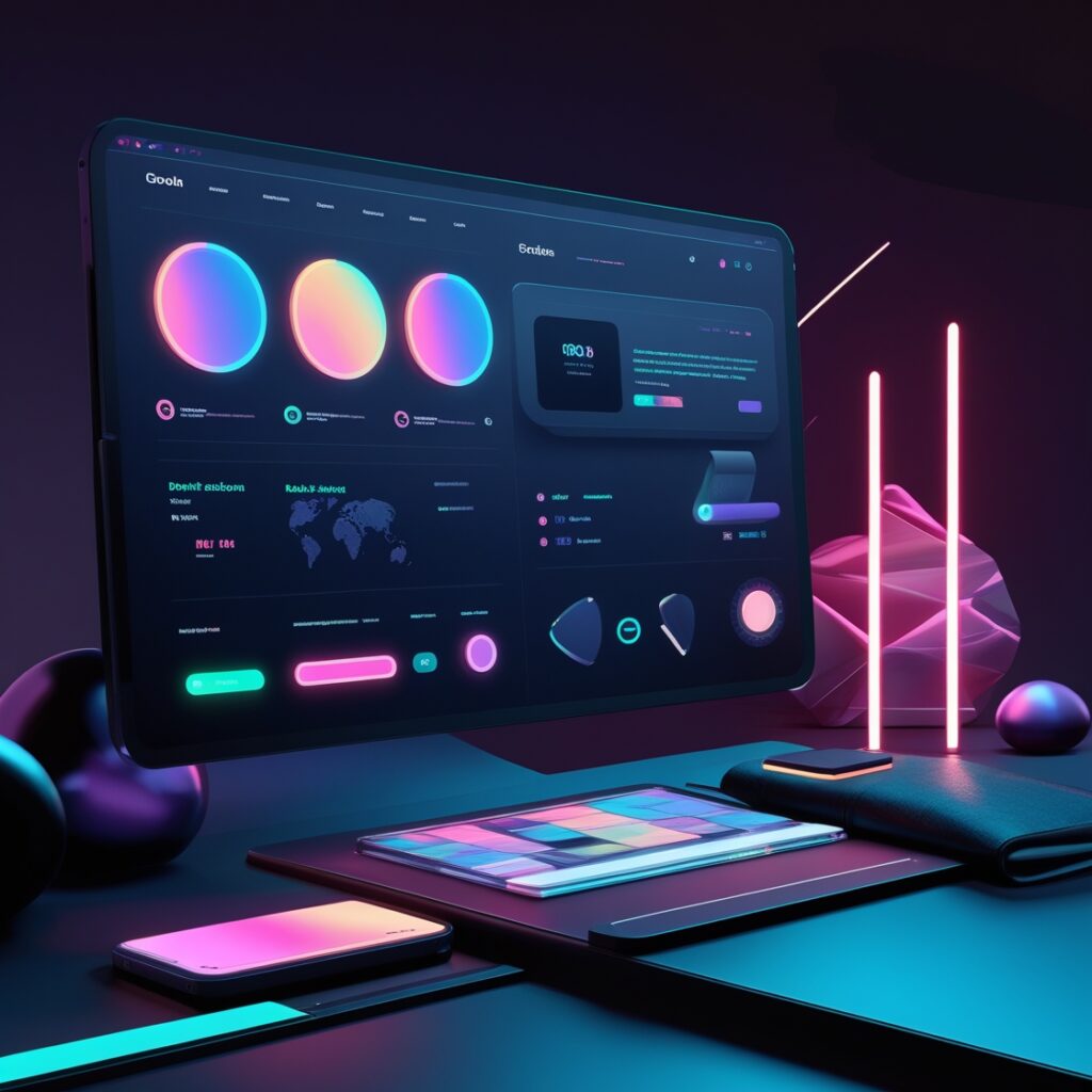 Latest Web Design Trends That Will Dominate in 2025 2 darkmode 1